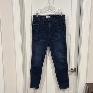 Madewell Dark Blue Skinny Jeans